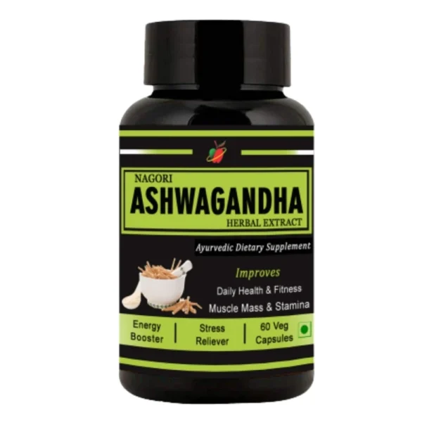 Medinutrica Ashwagandha 60 Capsules, MTAC001