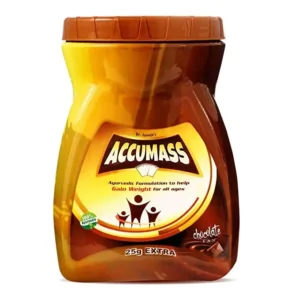 Accumass 525g Ayurvedic Weight Gain Granules DSACGR525