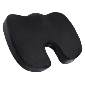 K SQUARIANS Universal Size Lower Back Support Ventilated Seat Cushion with Removable Cover, J6-V84U-M2PV