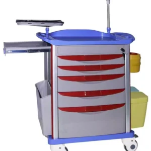 ABCO 055 ABS 210x65x95 cm Emergency Crash Cart Trolley