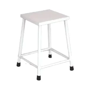 ABCO 042 Mild Steel Top Attendant Stool (255x255x470 mm)