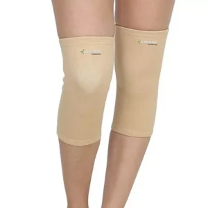 K SQUARIANS Knee Support Cap Beige with Heat Retention Fabric for Men & Women