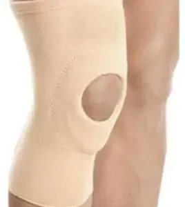 KUDIZE Large Size Beige Knee Open Patella Support RK60-L