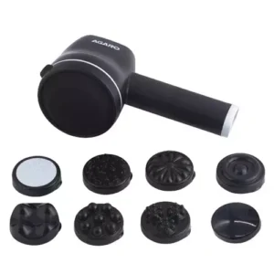 Agaro Alpha Rechargeable Handheld Body Massager 16 W Black, 34625