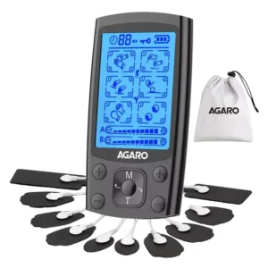 Agaro TM2421 TENS 24 Modes Massager For Whole Body (Black), 33536
