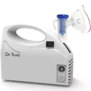 Dr Trust USA Piston Compressor Handy Nebulizer with Flow Adjuster