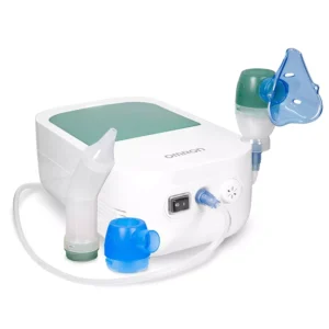 Omron NEC 301 Duo Baby 2 in 1 Compressor Nebulizer & Nasal Aspirator, Alleviates Congestion with Complete Respiratory Solution