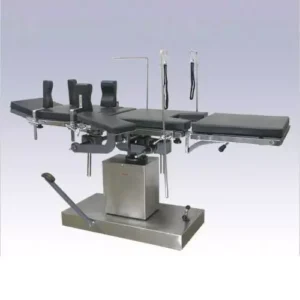 ABCO 049 Stainless Steel 1800x550x600 mm Black Hydraulic Operation Theatre Table