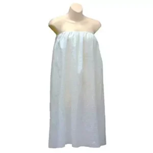 KUDIZE White Disposable Gown for Facial (Pack of 10 Pcs)