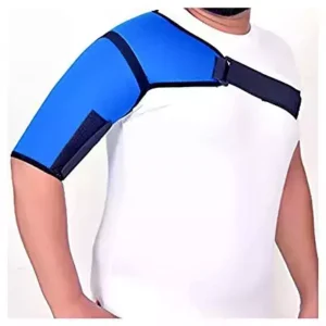 KUDIZE Blue Shoulder Compression Support For Right Shoulder RK61BB-RIGHT