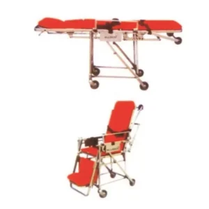 AAR KAY Wheel Chair With Varied Positions Stretcher AKE-079