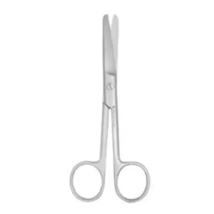 Forgesy GSS33 5 inch Stainless Steel Straight Blunt/Blunt Dressing Scissor
