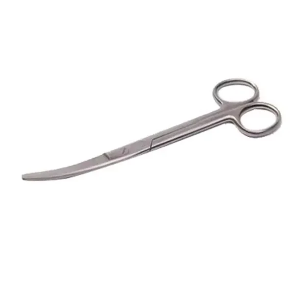 Forgesy GSS49 6 inch Stainless Steel Curved Blunt/Blunt Dressing Scissor