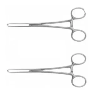 Forgesy SUNX86 Stainless Steel 5 & 6 inch Allis Tissue Forcep (Set of 2 Piece)