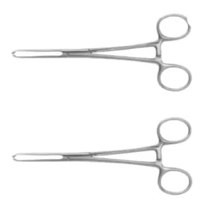 Forgesy SUNX87 Stainless Steel 5, 6 & 8 inch Allis Tissue Forcep (Set of 3 Piece)