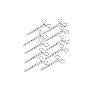 Forgesy SUNX102 Stainless Steel 6 inch Mayo Hegar Needle Holder (Pack of 10 Piece)