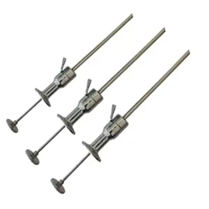 Forgesy GSS74 Stainless Steel Artificial Insemination Gun Set for Veterinary (Pack of 3 Piece)