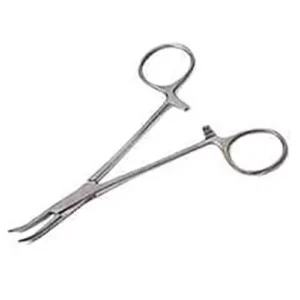 Forgesy NEO18 5 inch Stainless Steel Curved Mosquito Forceps