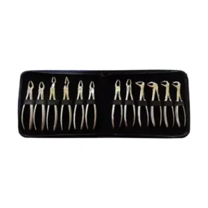 Forgesy GSS83 Stainless Steel Adult Tooth Extraction Forceps Kit