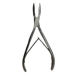 Forgesy SUNX114 Stainless Steel Small Curved Bone Nibbler