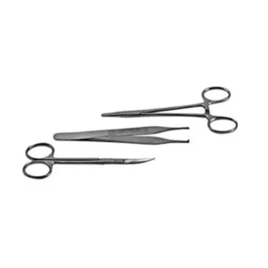 Forgesy GSS106 Stainless Steel Suturing Kit (Set of 5 Piece)