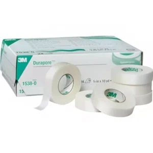 3M Durapore Surgical Tape Roll White - 1538 Series