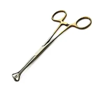 Forgesy GOL08 6 inch Tungsten Carbide Straight Babcock Tissue Forceps