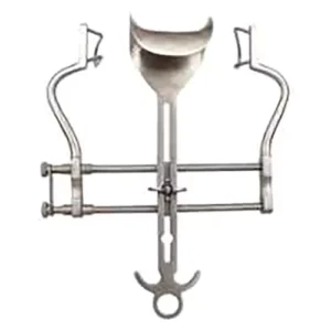 Forgesy NEO17 10 inch Stainless Steel Balfour Abdominal Retractor Veterinary Surgical Instrument