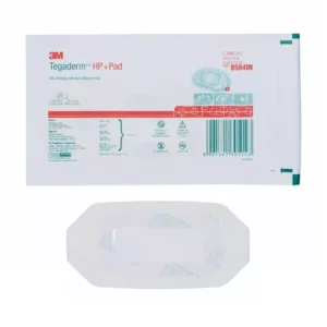 3M Tegaderm HP+Pad Film Dressing with Non-Adherent Pad 6x10 cm, 8584 (50 Pcs/Box)