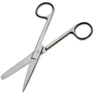 Forgesy GSS24 6 inch Stainless Steel Straight Blunt/Sharp Dressing Scissor