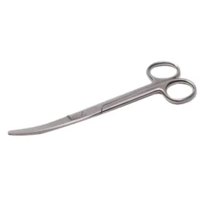 Forgesy GSS48 5 inch Stainless Steel Curved Blunt/Blunt Dressing Scissor