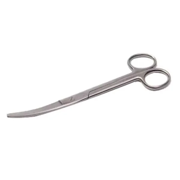 Forgesy GSS48 5 inch Stainless Steel Curved Blunt/Blunt Dressing Scissor