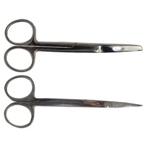 Forgesy SUNX64 Alloy Steel Surgical Scissors (Set of 2 Piece)