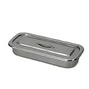 AANIJ Instrument Tray Size 8 x 3 inch Silver