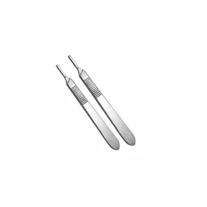 AANIJ Stainless Steel Scalpel Handle Sliver, ASFSY0627 (Set of 2)
