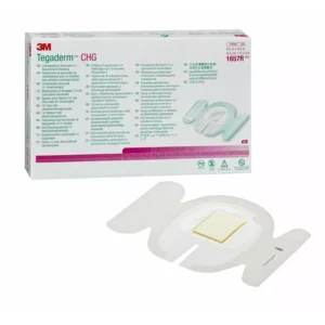 3M Tegaderm CHG Chlorhexidine Gluconate I.V. Securement Dressing, 1657R (Pack of 25 Pcs)