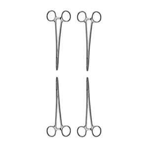 Forgesy SUNX99 Stainless Steel 6.5 inch Hegar Needle Holder (Pack of 4 Piece)