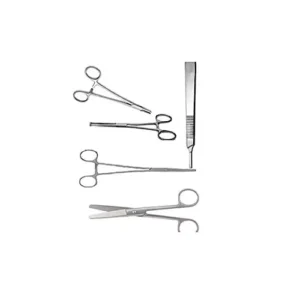 Forgesy SUNX106 Stainless Steel Surgical Instrument Set (Set of 5 Piece)