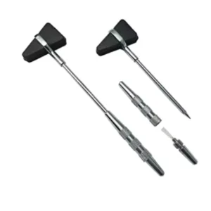 Forgesy SUNX40 Thermoplastic Rubber Head Triangular Taylor Knee Hammer