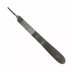AANIJ Stainless Steel Scalpel Handle Silver, ASFSY0629