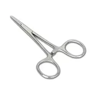 Forgesy NEO19 5 inch Stainless Steel Straight Mosquito Forceps