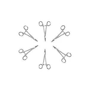 Forgesy SUNX100 Stainless Steel 4.5 inch Webster Needle Holder (Pack of 6 Piece)