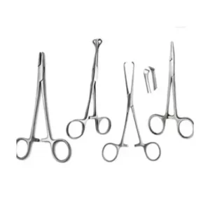 Forgesy SUNX108 Stainless Steel Surgical Instrument Set (Set of 4 Piece)