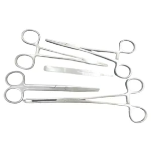 Forgesy SUNX117 Stainless Steel Gssi Surgical Set (Set of 5 Piece)
