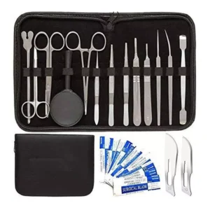 Forgesy GSS113 Stainless Steel Dissection Kit with Case (Set of 26 Piece)