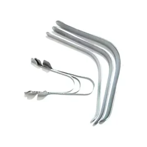 Forgesy SUNX33 Stainless Steel Tongue Depressor & Nasal Speculum (Set of 6 Piece)