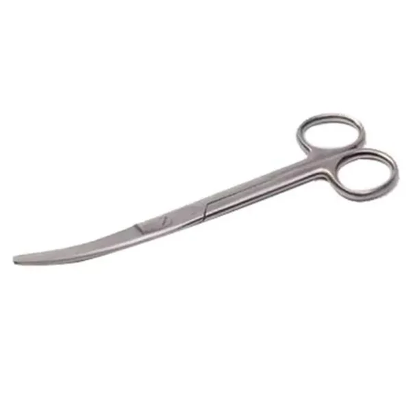 Forgesy GSS50 7 inch Stainless Steel Curved Blunt/Blunt Dressing Scissor