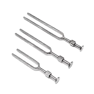 Forgesy SUNX70 Stainless Steel Tuning Fork (Set of 4 Piece)