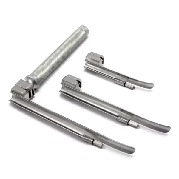Forgesy GSS110 0, 1, 2 Stainless Steel Laryngoscope Paediatric Set (Set of 3 Piece)