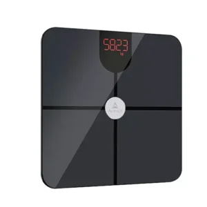 ActiveX Ivy+ Bluetooth BMI Digital Body Weight Scale with Batteries, Black ACTIV-BS 6